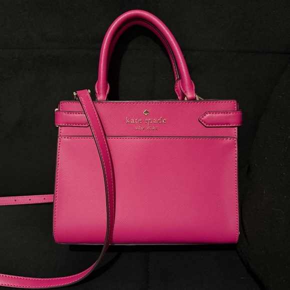Kate Spade Fuchsia Satchel (Mint condition) - Picture 2 of 5